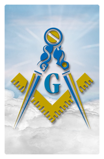 DF35T 370 BL Masonic Lodge Clouds Blue